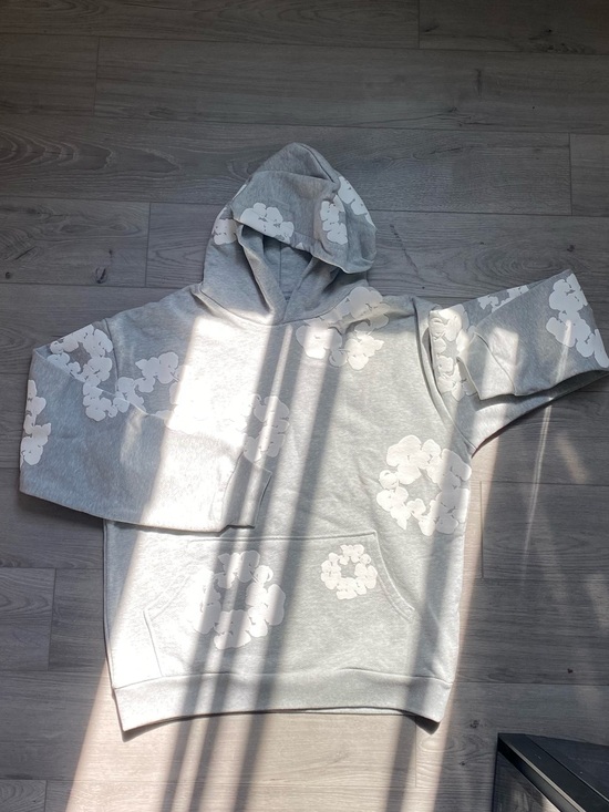 Denim Tears Other - Denim Tears Grey Hoodie Size M
